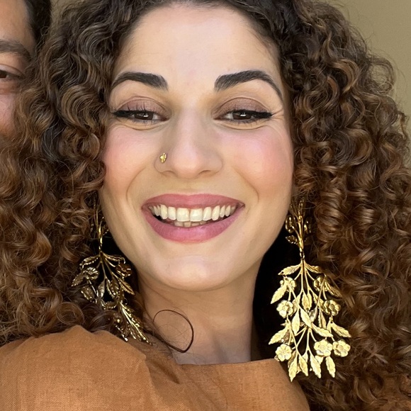 WE DREAM IN COLOUR HANDMADE EARRINGS - Picture 2 of 3